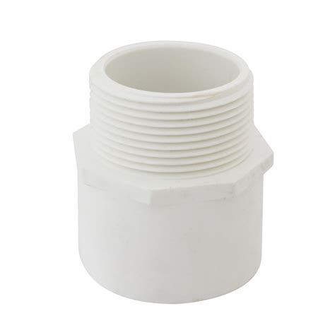 Adaptador Pvc Macho De 1 1 2 Pulg 38 1 Mm