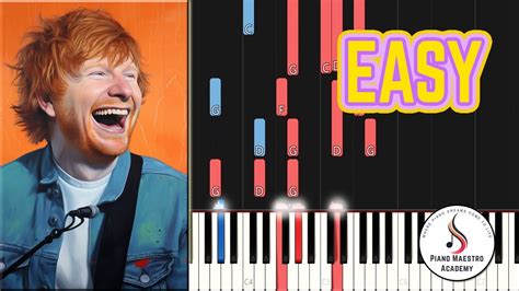 Ed Sheeran Perfect Easy Piano Tutorial Beginner Chords Chordify