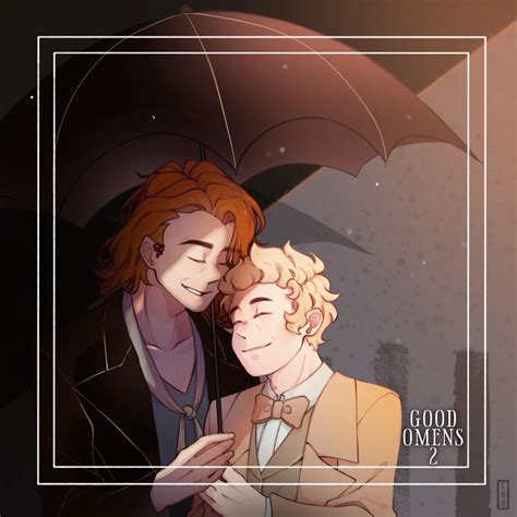 They announced Good Omens 2!, art by me : r/goodomens