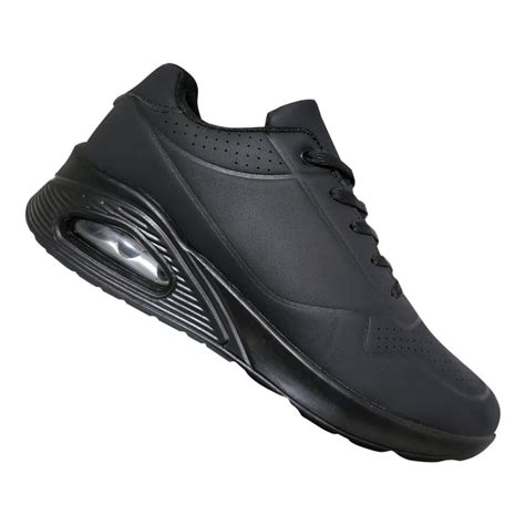 Generico Zapatilla Deportiva Unisex Temporada Escolar Negro 7032