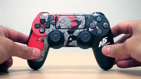 Persona 5 - Applying the PS4 Controller Skin - YouTube