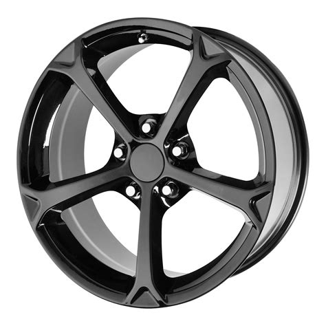 130B 916156 19x10 5x120 65 56 Offset OE Creations Rims PR130 GLOSS BLACK