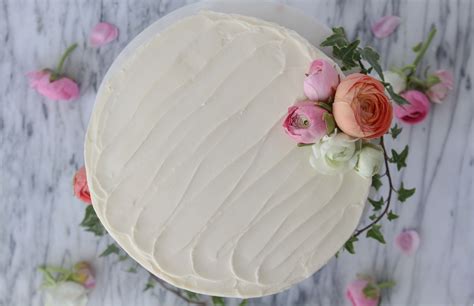 The Perfect Vanilla Cake With Buttercream Frosting Elisabeth Butter