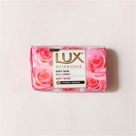 Jual Lux Botanicals Sabun Batang Soap Bar Soft Rose 75g Shopee Indonesia