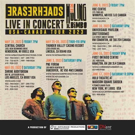 Eraserheads Ang Huling El Bimbo USA Canada Tour Marites Net