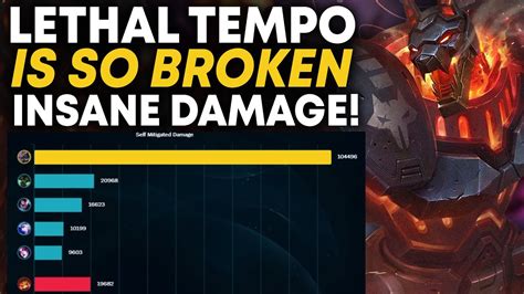 Lethal Tempo Is So Broken On Nasus In Season Insane Dmg