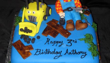 Bob The Builder Theme Cake - CakeCentral.com