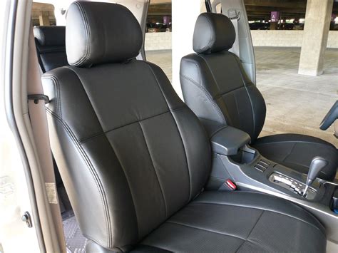 Clazzio Pvc Leatherette Custom Fit Front Rear Seat Covers For Toyota