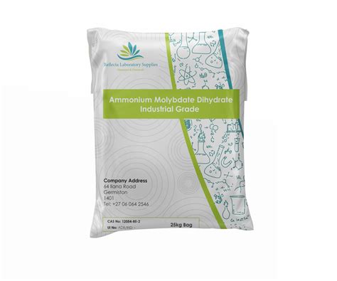 Ammonium Molybdate Dihydrate Bulk Chemicals Reflecta