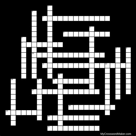Cemeteries and Memorial Parks in San Diego County - Crossword Puzzle