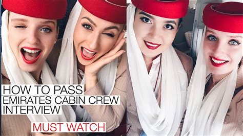 HOW TO PASS EMIRATES CABIN CREW INTERVIEW MUST WATCH YouTube