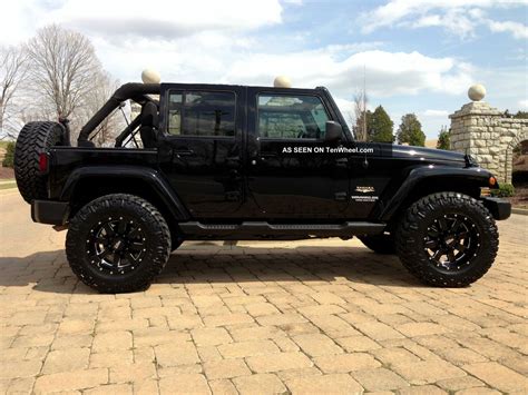 Lifted Jeep Wrangler Unlimited Black | Wallpapers Gallery