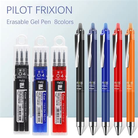 Pilot Frixion Erasable Gel Pen Fine Point Lfpk S Refills Mm Many