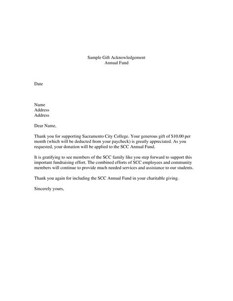 Memorial T Acknowledgement Letter Templates At