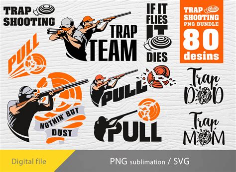 Trapshooting Bundle Svg Clay Target Svg Trapshooting Svg Skeet