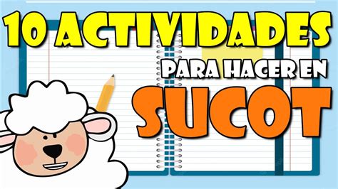 Actividades Para Hacer En Sucot Beequi La Ovejita Torah Para