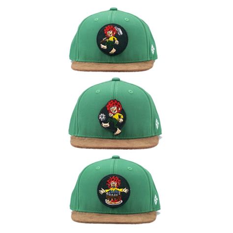 Bavarian Caps Pumuckl Transformer Snapback Cap Kinder Dunkelgr N