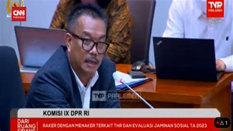 Komisi Ix Dpr Dorong Menaker Kaji Aturan Thr Untuk Ojol Youtube