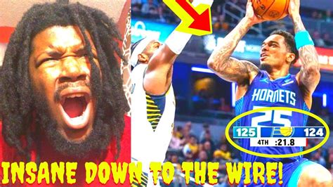 Hornets Vs Pacers Reaction Charlotte Hornets Vs Indiana Pacers