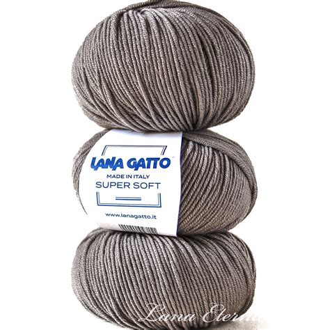 Пряжа Lana Gatto Super Soft 13777 Тауп Lana Eterna