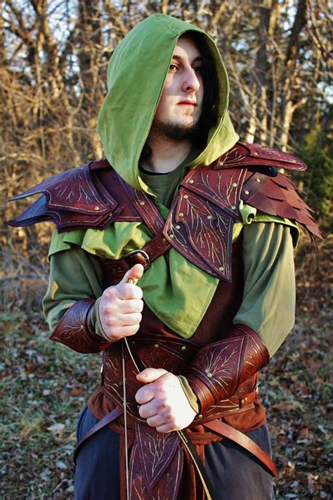 Copsewatch Druid Armor Leather Fantasy Elven Ranger Etsy Druid Armor Leather Armor Male