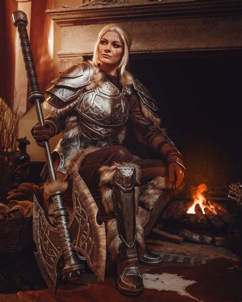 R Elderscrollsonline Lyris Titanborn Resting After Battle Cosplay [self] Fantasy Female