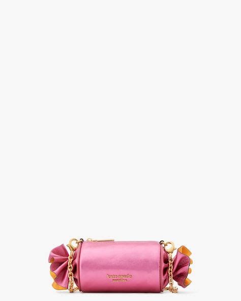 The Novelty Shop Metallic Leather Leather Mini Kate Spade