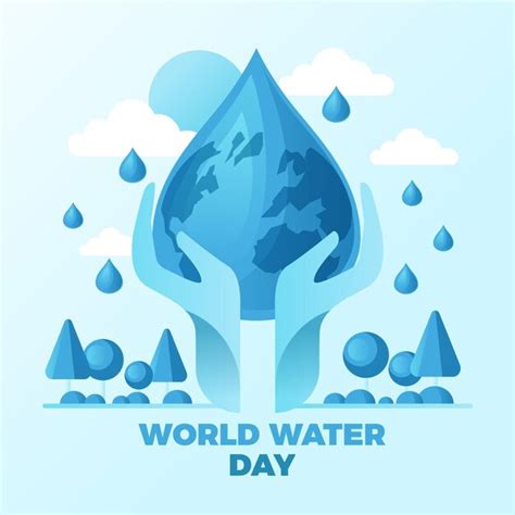 Premium Vector World Water Day Icon