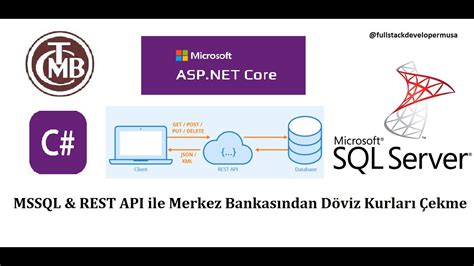 MS SQL ile Merkez Bankasından Döviz Kurları Çekme YouTube