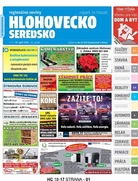 Hlohovecko 18-17 by hlohovecko hlohovecko - Issuu