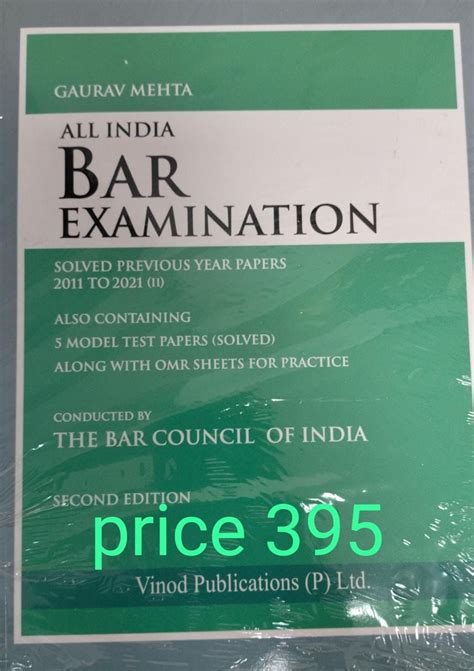 All India Bar Examination Solved Papers By Gaurav Mehta