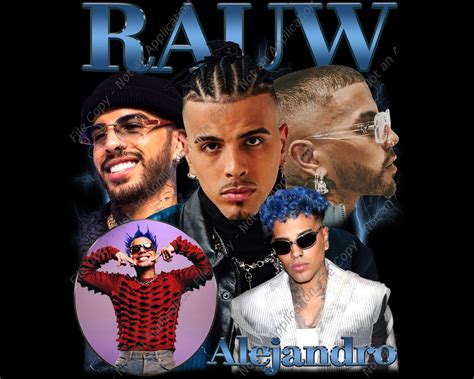 Rauw Alejandro Png Ready To Print Printable Design Hiphop Artist