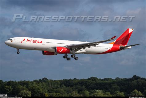 N804av Avianca Airbus A330 343 Photo By Maximilian Kramer Id 1090214