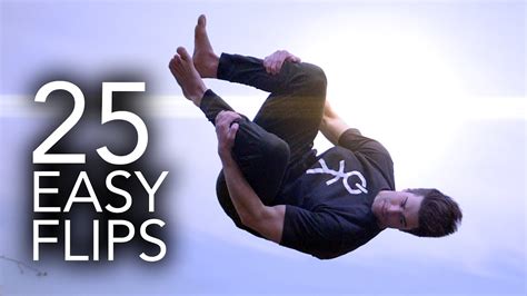 25 Easy Trampoline Flips Anyone Can Learn Youtube