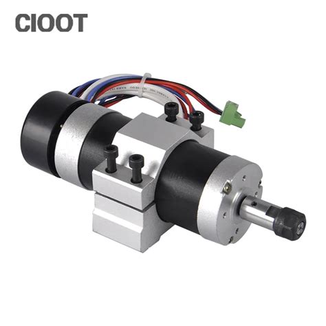 Brushless 600w Cnc Router Spindle Motor Er11 Dc Motor 55mm Cnc Clamp Bracket For Cnc Milling