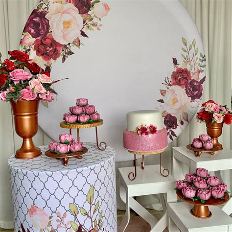 Aluguel Decoração Festa Feminina Mini Table Adulto Elo7