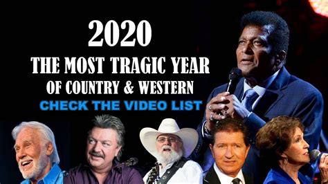 2020 The Most Tragic Year Of Country And Western Singers Songwriters