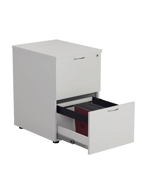 Office Storage White Filing Cabinet 2 Drawer Tes2fcwh By Tc 121