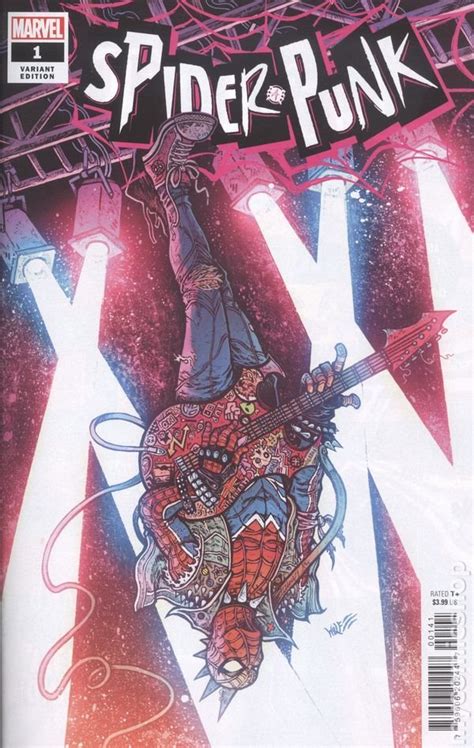 Spider Punk Variant Cover 12 Marvel Comics