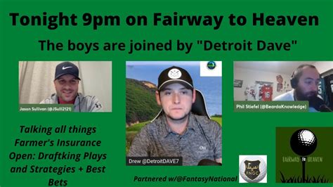 Fairway To Heaven Farmers Insurance Open Dfs Preview Picks