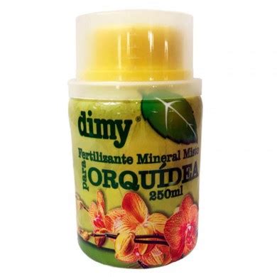 Fertilizante Mineral Misto Para Orquídea Dimy 250ml Orquidário 4