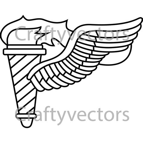 Army Pathfinder Badge Vector File – Crafty Vectors