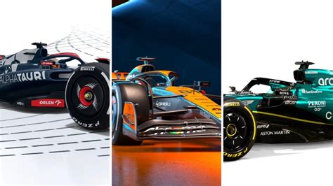 Alpha Tauri McLaren e Aston Martin seguem as apresentações para a F1