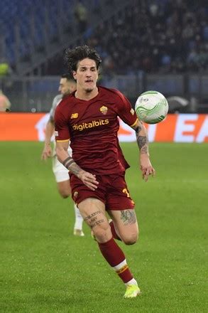 Nicolo Zaniolo Roma Action Editorial Stock Photo Stock Image