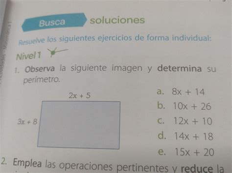 Resuelve La Siguiente Imagen Y Determina Su Perimetro Brainly Lat