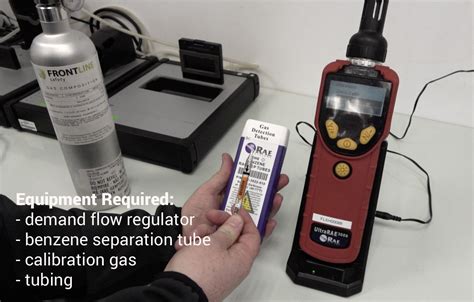 Ultrarae How To Calibrate For Benzene Monitoring