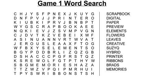 Print Out Puzzle Games Kids Word Search Free Word Search Word Search