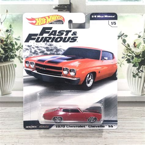 Jual HOT WHEELS PREMIUM FAST FURIOUS CHEVROLET CHEVELLE SS MILE MUSCLE Kab Magelang