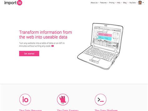 Leweb Import Io Pour Transformer Nimporte Quel Site Web En Api