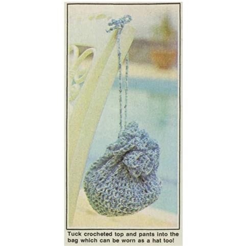 Crochet BIKINI Pattern Vintage S Boho Crochet Swimsuit Pattern